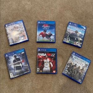 Bundle of ps4 games